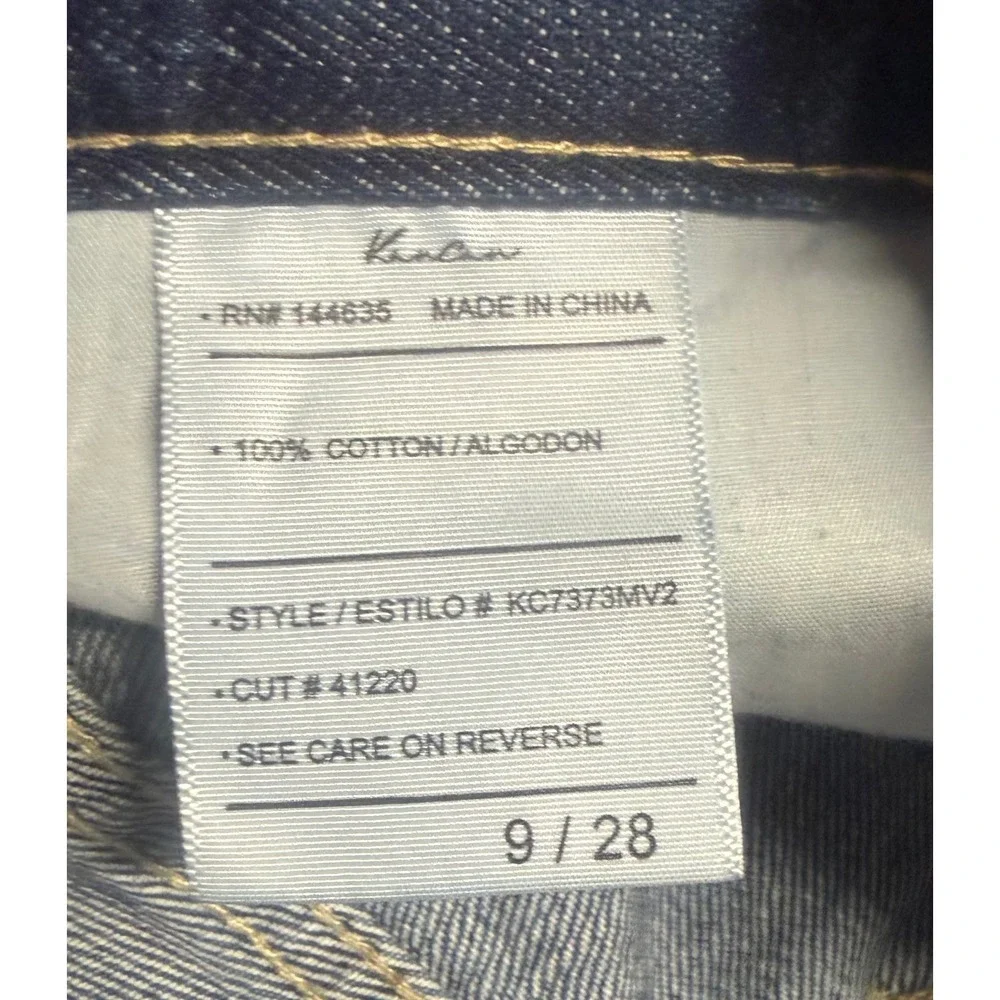 KanCan 90s Flare High Rise Distressed Wide Leg Jeans Medium Wash Size 9 NEW Boho - Picture 5 of 6